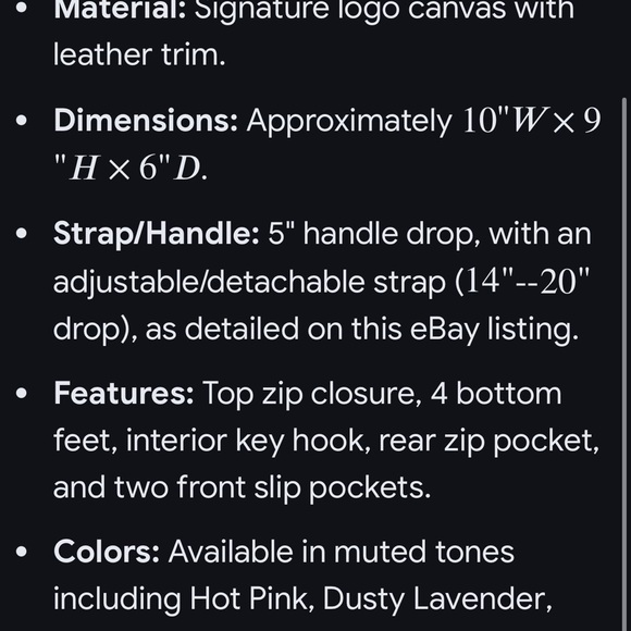 Dooney & Bourke Charlie Satchel in Pink Ostrich - Picture 7 of 7